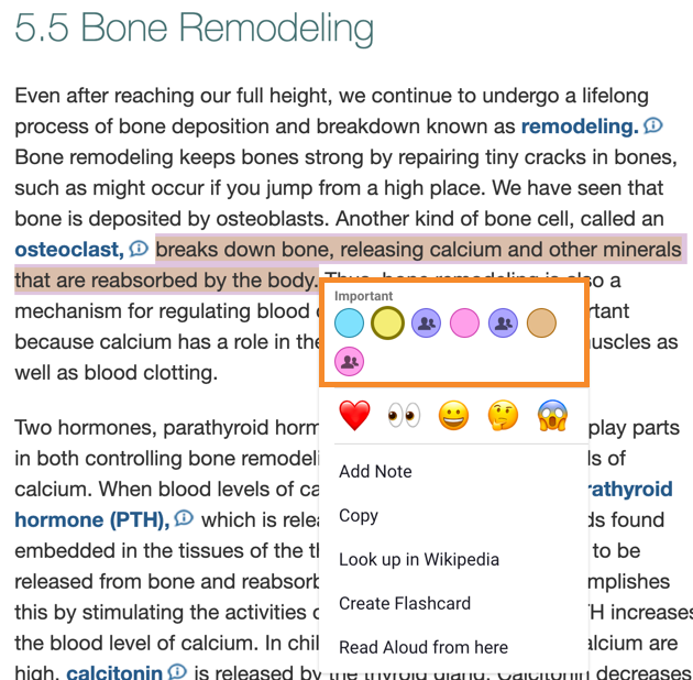 Using and Sharing Bookshelf® Notes and Highlights VitalSource Success